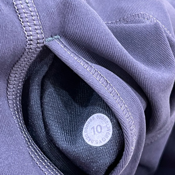 Lululemon Wunder Under HR 21" Crop Leggings, Indigo Spray Cadet, Size 10 - Picture 5 of 9